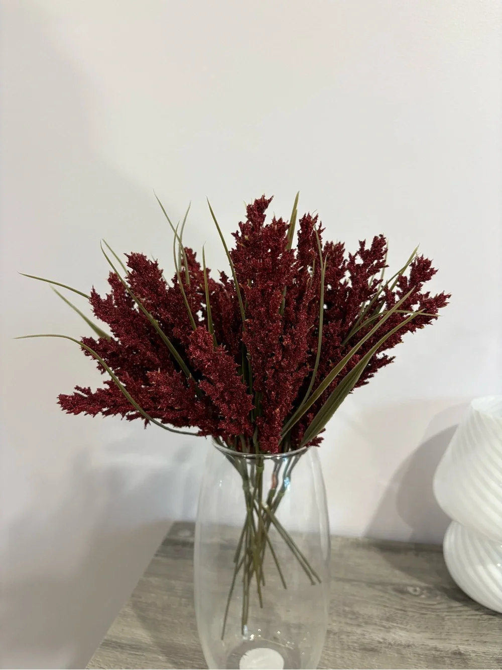 Burgundy Artificial Amaranth Spray